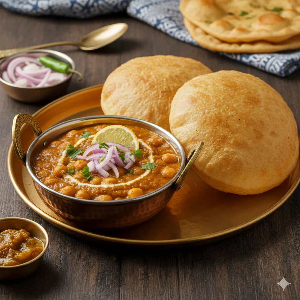 Delicious Chhole Bhature at Aashirwaad Sweets And Restaurant in Mill Woods Edmonton